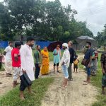 বৃষ্টি উপেক্ষা করে জলঙ্গির জলমগ্ন এলাকা পরিদর্শনে কংগ্রেস নেতৃত্ব