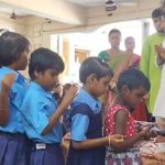 শারদীয়া উৎসবের প্রাক্কালে নবদ্বীপ এপিসি ব্লাইন্ড স্কুলে সমাজ সচেতন ছাত্রদের মানবিক উদ্যোগ