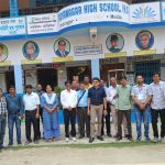 উচ্চ মাধ্যমিক পরীক্ষা কেন্দ্র পরিদর্শনে সংসদ সভাপতি অধ্যাপক ড. চিরঞ্জীব ভট্টাচার্য