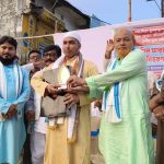 হাফেজ জামিল ফারহাদকে সংবর্ধনা