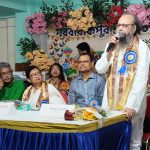 নব বারাকপুর কলেজের হীরক জয়ন্তী উৎসবের উদ্বোধনে চন্দ্রিমা-জয় গোস্বামী