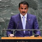 কাতারের আমির ভাষণ দিলেন রাষ্ট্রসংঘে