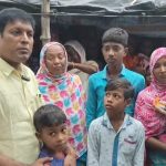 পাথর খাদানে চাপা পড়ে মৃত অসহায় পরিবারের পাশে দাঁড়াল বাংলা জন জাগরণ মঞ্চ