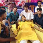 বিয়ের আসরে রক্তদান শিবিরে মানবতার বার্তা সাগরদিঘীতে