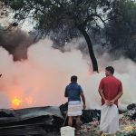 সুজাপুরে ভয়াবহ অগ্নিকাণ্ডে পুড়ল চারটি প্লাস্টিক গোডাউন