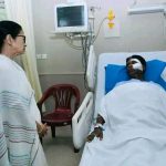 আহত খগেন মুর্মুকে দেখতে গেলেন মুখ্যমন্ত্রী