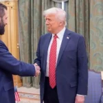 রাতারাতি ঘুচল সিরিয়ার সন্ত্রাসী তকমা ট্রাম্পের সঙ্গে বৈঠকে প্রেসিডেন্ট আল-শারা