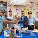 সাগরদিঘীতে নবনিযুক্ত বিডিওকে সাহিত্য উৎসব কমিটির সংবর্ধনা