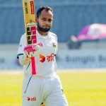 শততম টেস্টে শতক হাঁকালেন বাংলাদেশের মুশফিকুর রহিম
