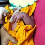 বারুইপুর হাসপাতালের বাগানে পড়ে সদ্যজাত এক শিশু কন্যা