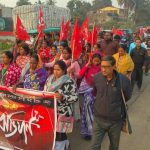 এসআইআর হিয়ারিং-এর নামে হয়রানির অভিযোগে খণ্ডঘোষে সিপিআইএমের মিছিল